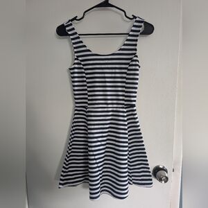Striped Sleeveless Dress
